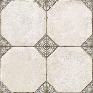Decorative tile featuring a pattern, labeled PHM – FS – Field Brown 18X18, located in Seattle, WA