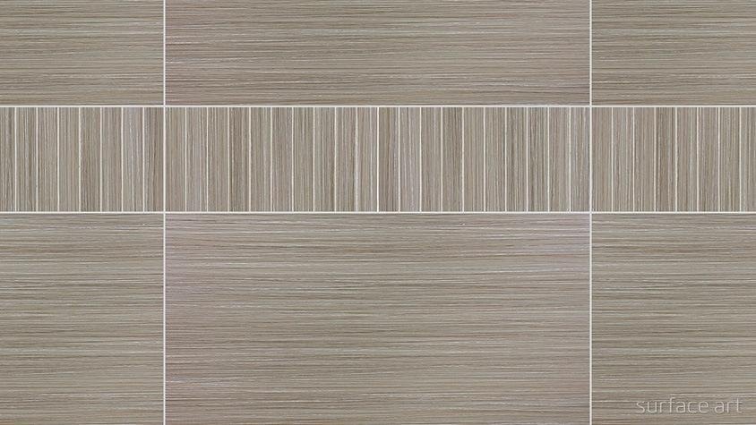 Grasscloth Smoke Textured Wall Tile with Gray Finish by Tile for Less in Seattle, WA